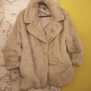 Soft Feel Fur Coat